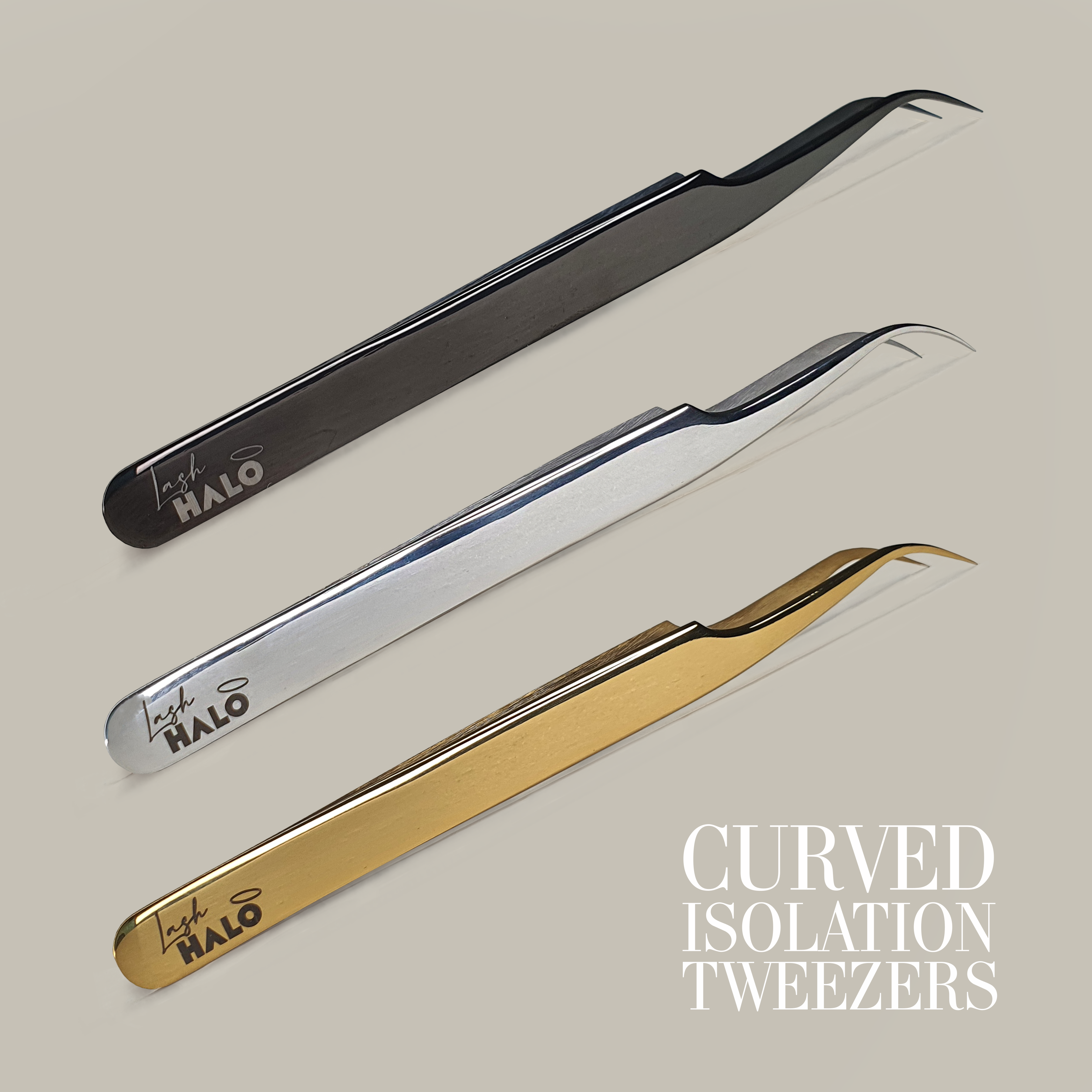 Curved Isolation Tweezers