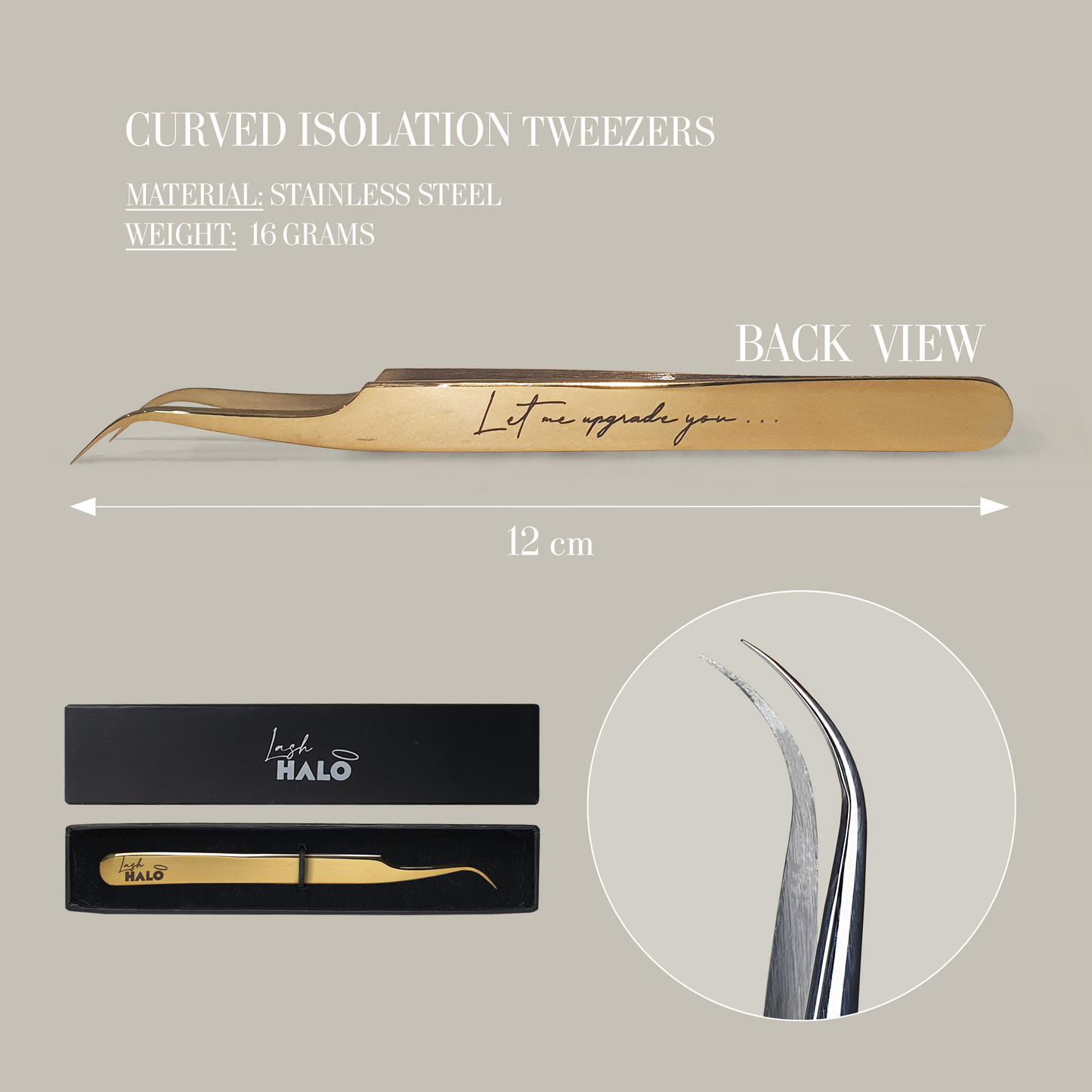 CURVED Tweezers- Isolation