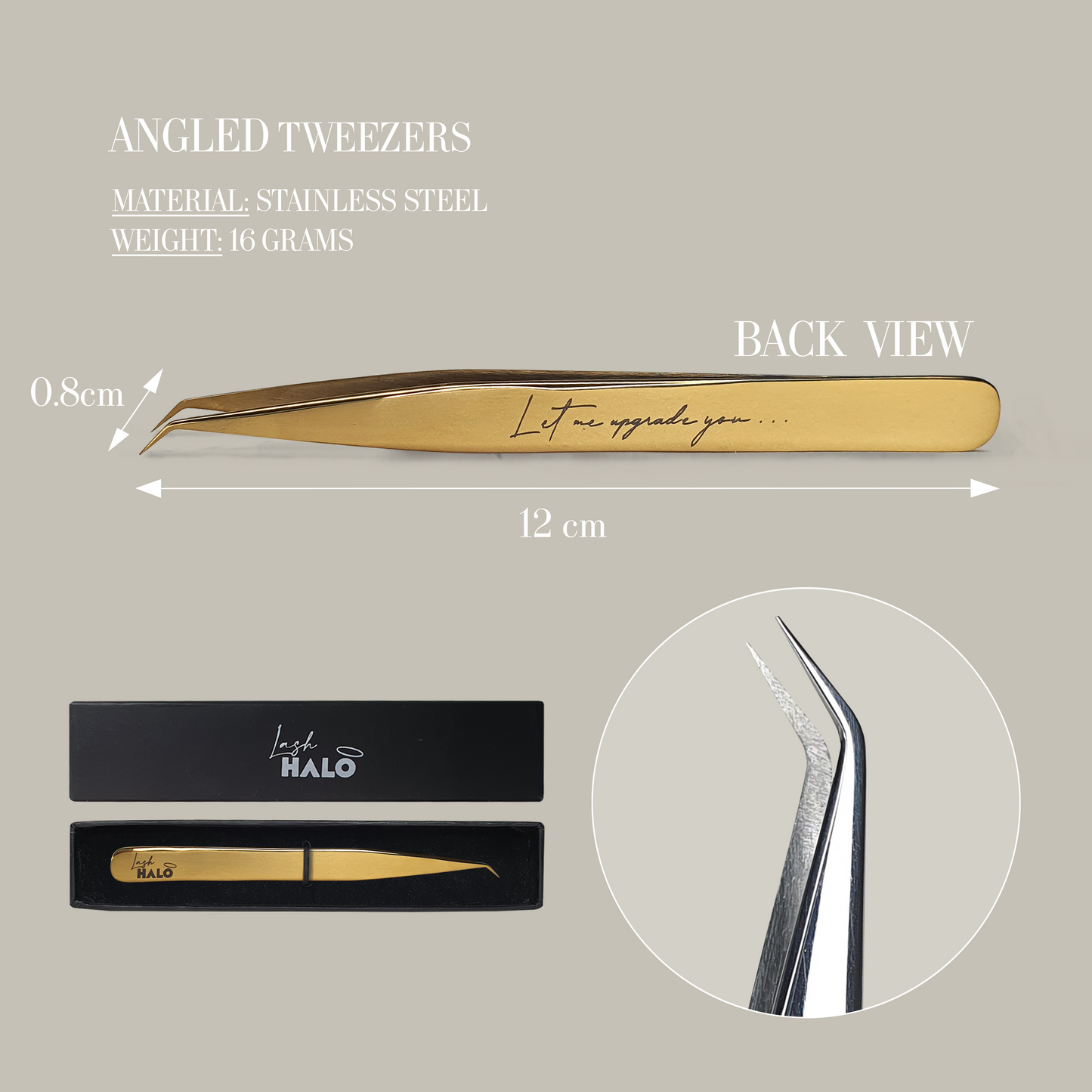 ANGLED Tweezers- Multifunctional