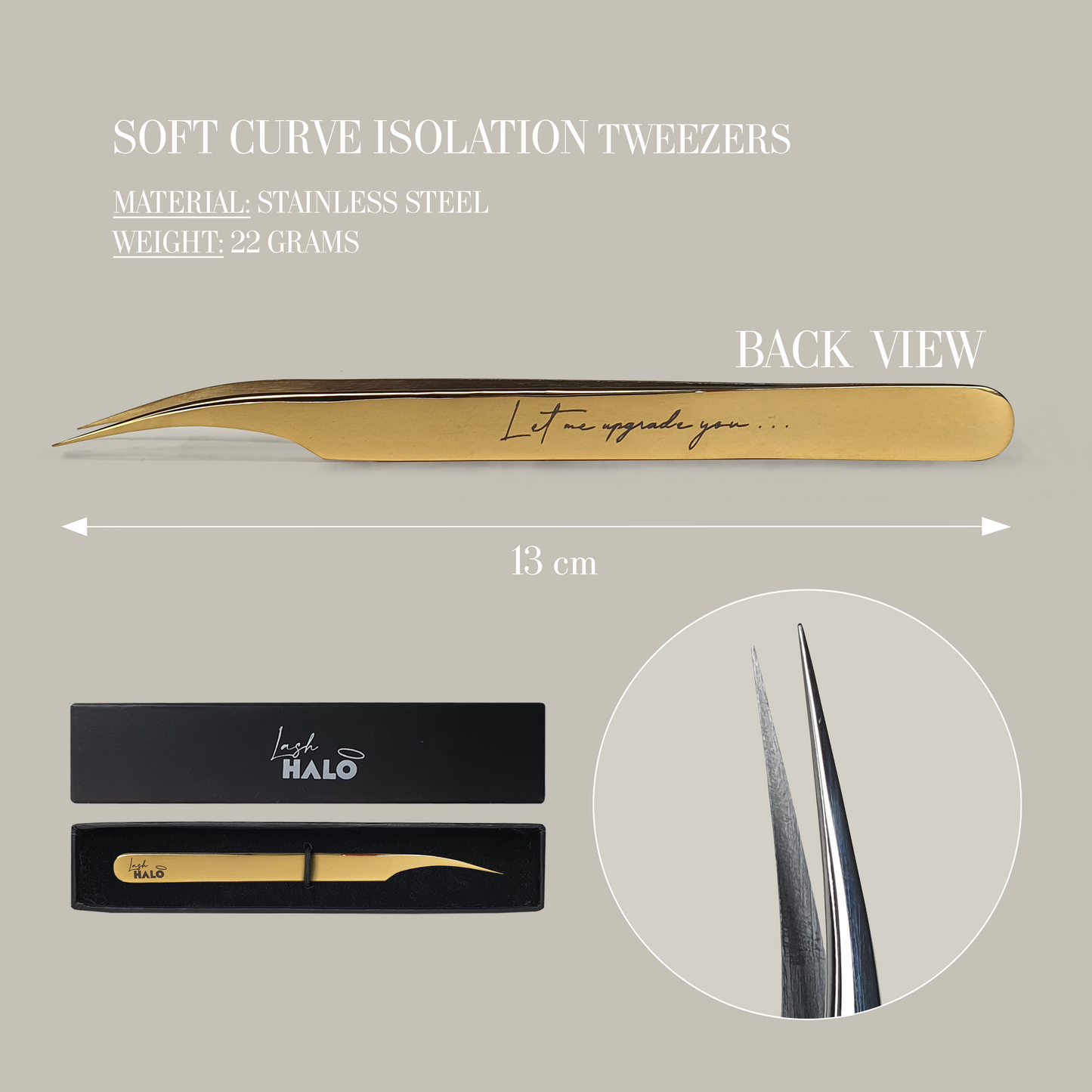 SOFT CURVE Tweezers- Isolation