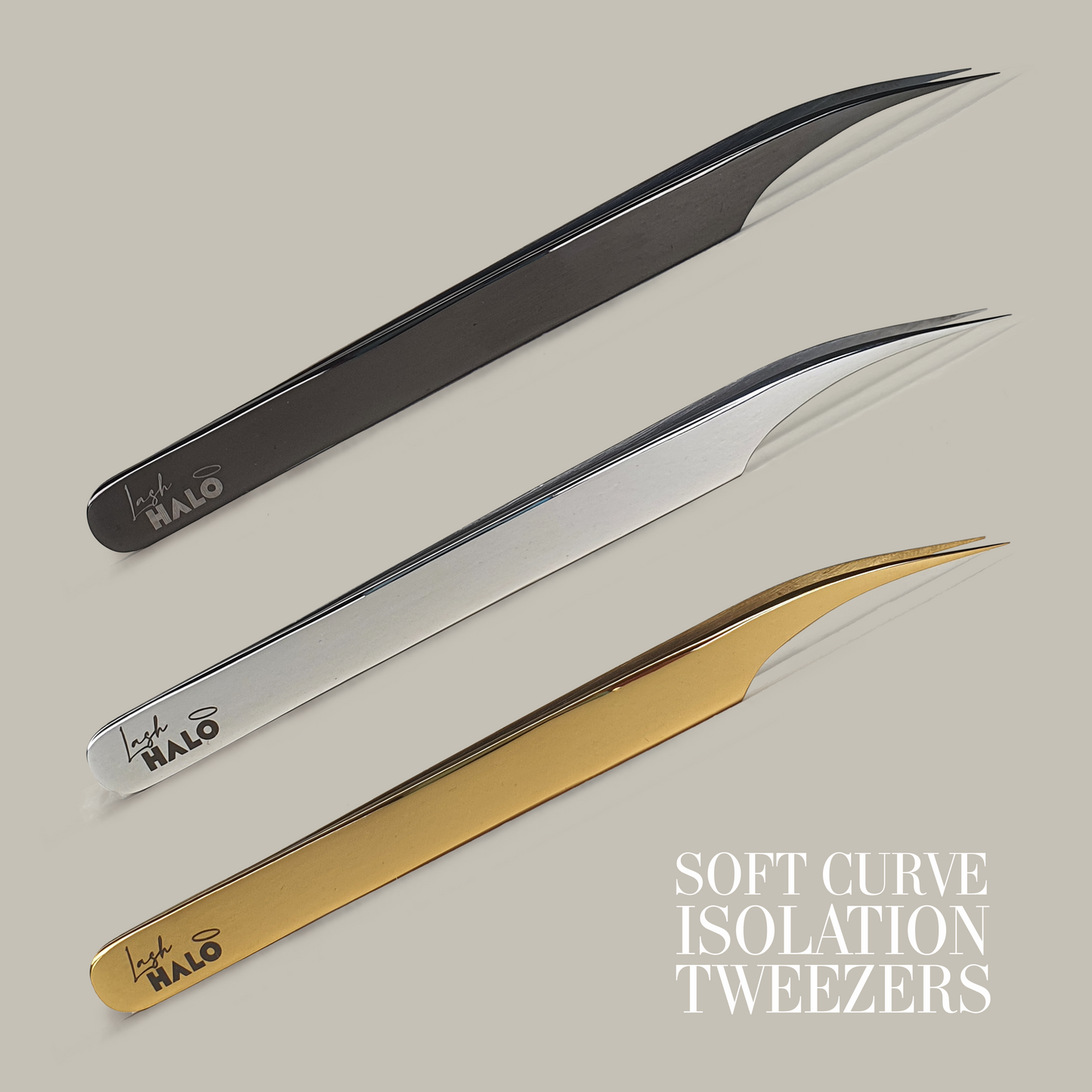 SOFT CURVE Tweezers- Isolation