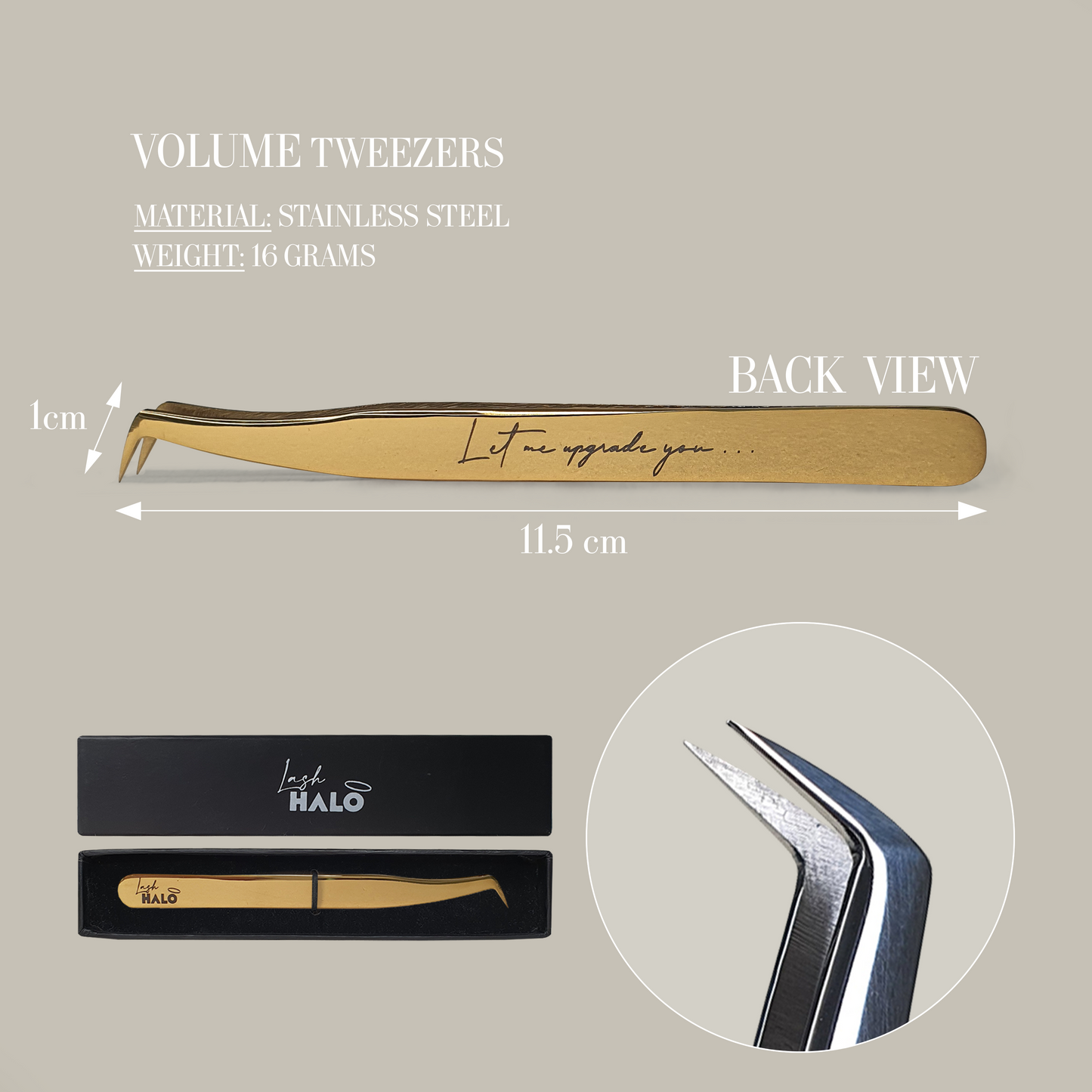 VOLUME Tweezers- Fanning